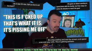 DSP the Most Disgusting Begging of the Year Stalling amp Guilt Tripping for 30 Mins to quotSavequot Streak [upl. by Duwe263]