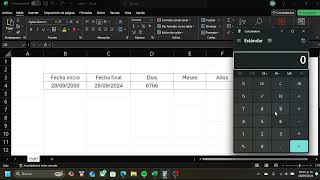 Como CONTAR DIASMESESAÑOS de una FECHA a otra en EXCEL ✨ 2024✨🗓️ [upl. by Norda]