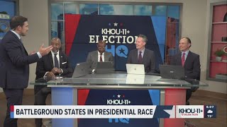 KHOU 11 Election HQ Experts discuss key battleground states in presidential election [upl. by Haliehs]