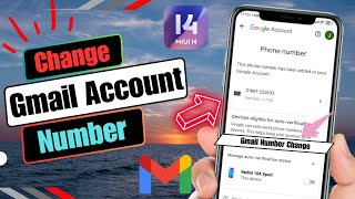 How To Change Gmail Account Phone Number  Gmail Id Number Change 2024 [upl. by Nho864]