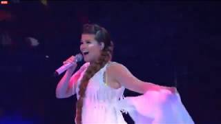 Saara Aalto  Let It Go LIVE 15 languages  Forever Living  Global Rally Stockholm 2019 [upl. by Amol]