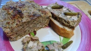 Cuisine Française  Terrine de Volaille à lestragon [upl. by Conn]