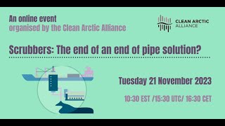 Webinar on Scrubbers The End of an End of Pipe Solution [upl. by Ellenad]