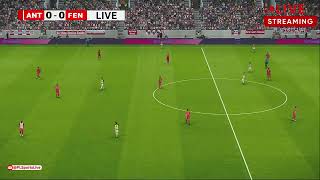 Antalyaspor vs Fenerbahce  TURKEY Super Lig LIVE 2024  eFOOTBALL PES21 Gameplay PLSL 629 [upl. by Jewel]