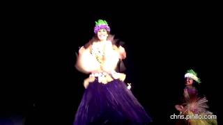 Hula Dancing at a Hawaiian Luau [upl. by Lodhia]