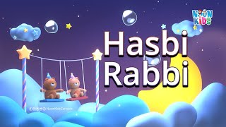 Hasbi Rabbi Jallallah Islamic Kids Song☀️Islamic Kids Cartoon ☀️Islamic Lullaby Song [upl. by Seka]