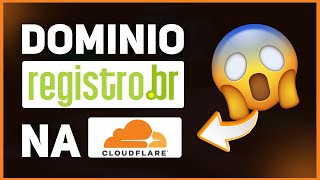 Como Configurar Dominio Registro BR na Cloudflare DNS APROVA DE ERROS [upl. by Annaet]