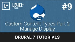 Drupal Tutorials 9  Custom Content Types Part 2 Manage Display [upl. by Hunsinger]