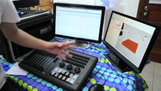 Elation CompuShow  MIDICON Rig and Review DMX SOFTWARE AND HARDWARE COMBO [upl. by Llemij]