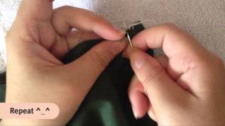 How to Sew Overlock Stitch by Hand [upl. by Weatherley]