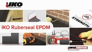 IKO EPDM Ruberseal Roofing System [upl. by Noreen]