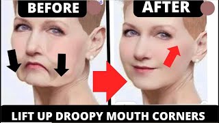 🛑 ANTIAGING FACE EXERCISE TO LIFT LIPS CORNERS  HOW TO LIFT UP DROOPY MOUTH CORNERS   COLLECTION [upl. by Dosi]