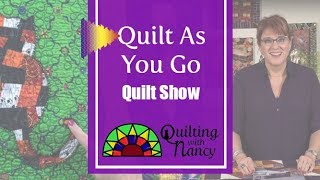 Quilt As You Go Quilt Show  Part 1 [upl. by Melville142]