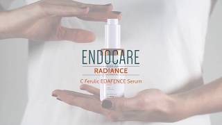 ENDOCARE RADIANCE C Ferulic EDAFENCE  First use [upl. by Adnerol]