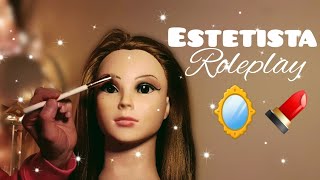 ROLEPLAY ESTETISTATI TRUCCOSKIN CARE ft Annabelle ASMR ITA [upl. by Omiseno864]