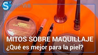 Mitos sobre el maquillaje  Boticaria García en Saber Vivir [upl. by Nylaroc]