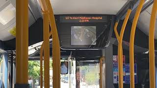 117 to West Middlesex Hospital [upl. by Hamirak562]