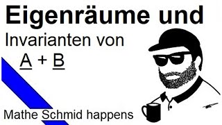 Endomorphismen Invariante Unterräume  Mathematik vom Mathe Schmid [upl. by Suiremed]