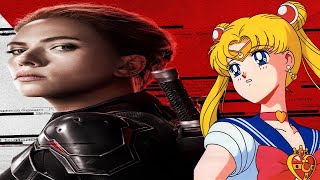 Black Widow Super Bowl TV Spot Mashup NonAnime Style [upl. by Hansel]