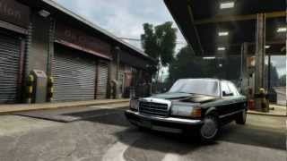 Mercedes Benz W126 560 SEL GTA 4 [upl. by Derf]