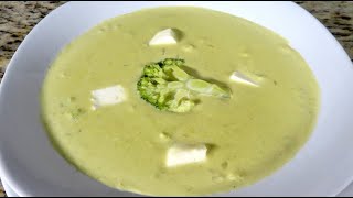 CREMA DE BROCOLI  SOPA DE BROCOLI FACIL RECETA   CocinablogOficial [upl. by Proffitt854]