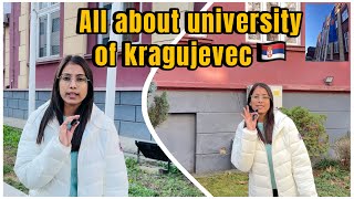 UNIVERSITY OF KRAGUJEVEC MEDICAL SCIENCE 🇷🇸🇪🇺 MBBS IN SERBIA  EUROPE🇪🇺Nushabavlog [upl. by Pricilla352]