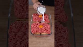 Starting today only make minced meat this way shorts meat milk Familycooking20 [upl. by Jess]