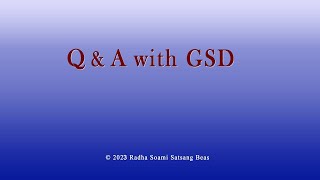 Q amp A with GSD 117 with CC [upl. by Aihsaei]