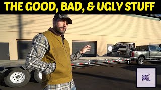 PJ TRAILER GOOSENECK 1 YEAR REVIEW SOME BAD MOSTLY GOOD [upl. by Gabrila982]