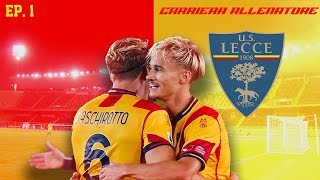 UNA NUOVA ERA DEL CALCIO🔥⚽️CARRIERA ALLENATORE LECCE FC24 EP1 [upl. by Mellette]