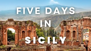 Escape to Sicily Your Epic 5Day Itinerary 2023 Travel Guide 🇮🇹 [upl. by Aicena]