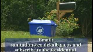 Recycling in DeKalb County GA [upl. by Erapsag]