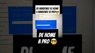 🔵 De Windows 10 HOME a PRO 😎 [upl. by Ahsasal524]