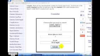 How to convert blood sugar levels units from mmoll to mgdl [upl. by Valerio]