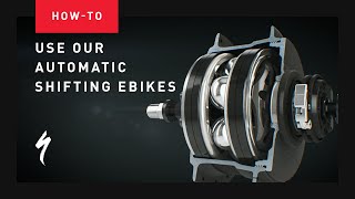 How to use our automatic shifting ebikes  Specialized Electric Bicycles [upl. by Notsnhoj]