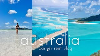 Australia vlog 🇦🇺  scuba diving in the great barrier reef amp whitsundays [upl. by Nwahsak]