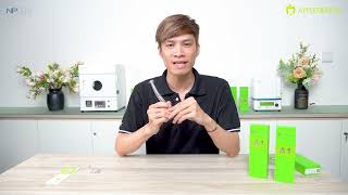 NPDENT giới thiệu tay khoan Nha khoa nhanh Apple Dental  Model A1 amp A2 [upl. by Alvy]