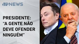 Elon Musk e Lula reagem ao xingamento de Janja [upl. by Daniel]