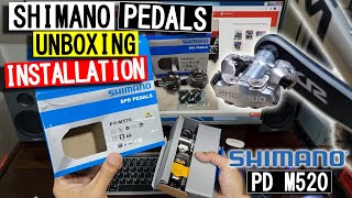 How to install Shimano Pedals PD M520 [upl. by Ide]