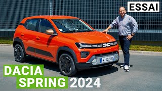 Dacia Spring 2024  la mise à jour que vous attendiez [upl. by Kiersten]