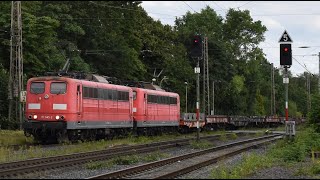 Bahnverkehr  Rail Traffic in Ratingen Lintorf 13624 [upl. by Power]