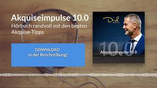 🎧 Akquiseimpulse 100 von Dirk Kreuter – Kostenlose Hörbuch Demo [upl. by Mirabella]