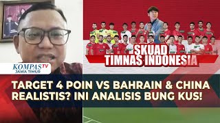 Analisis Bung Kus Soal Peluang Timnas Indonesia VS Bahrain amp China di Kualifikasi Piala Dunia 2026 [upl. by Harcourt]