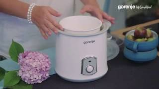 Gorenje yogurt maker JMG20W greek edition [upl. by Yrehcaz]