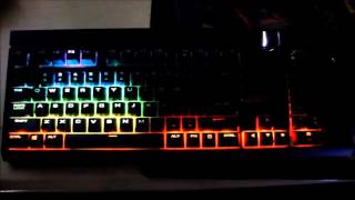 Corsair Strafe RGB Audio Visualizer  0 to 100  The Catch Up [upl. by Nadabas]