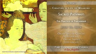 Sunday PreludeConcert amp Service July 21 2024 [upl. by Ahsiken]