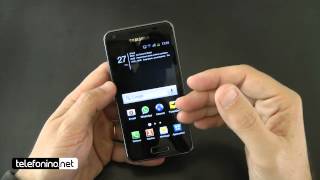 Samsung Galaxy S Advance videoreview da Telefoninonet [upl. by Atrice484]