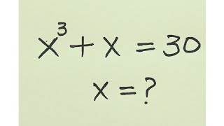 Brazilian ll Olympiad Math Cubic equation l Three values of X [upl. by Vikky]