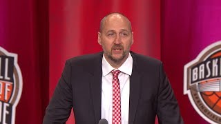 Dino Radja’s Basketball Hall of Fame Enshrinement Speech [upl. by Adnirol]