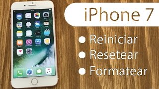 Como resetear formatear reiniciar a fabrica iPhone iOS 10 [upl. by Itnahs]